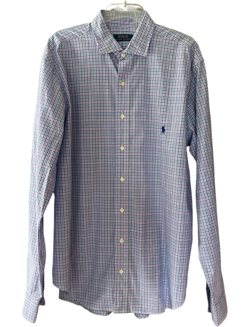 Polo Ralph Lauren Men’s Multi Colored Button Down Shirt SIZE LT LARGE TALL